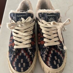 FARM Rio Multicolor Patterned Sneakers